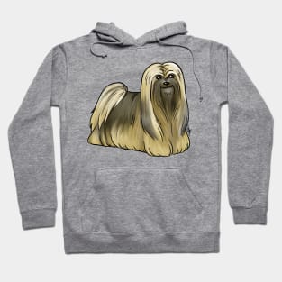 Dog - Lhasa Apso - Grizzle Hoodie